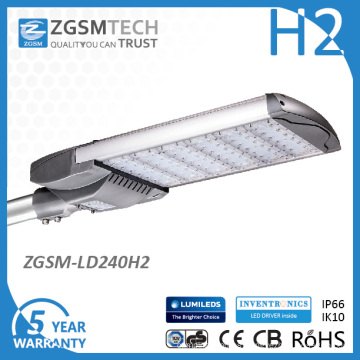 El poder más elevado 240W Street LED enciende IP66 Ik10 26400lm